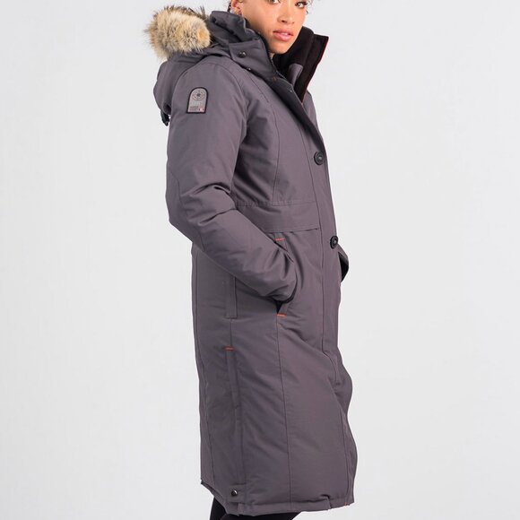 Outdoor Survival Canada Nuaja black coat NWT rated -40C - Picture 3 of 3